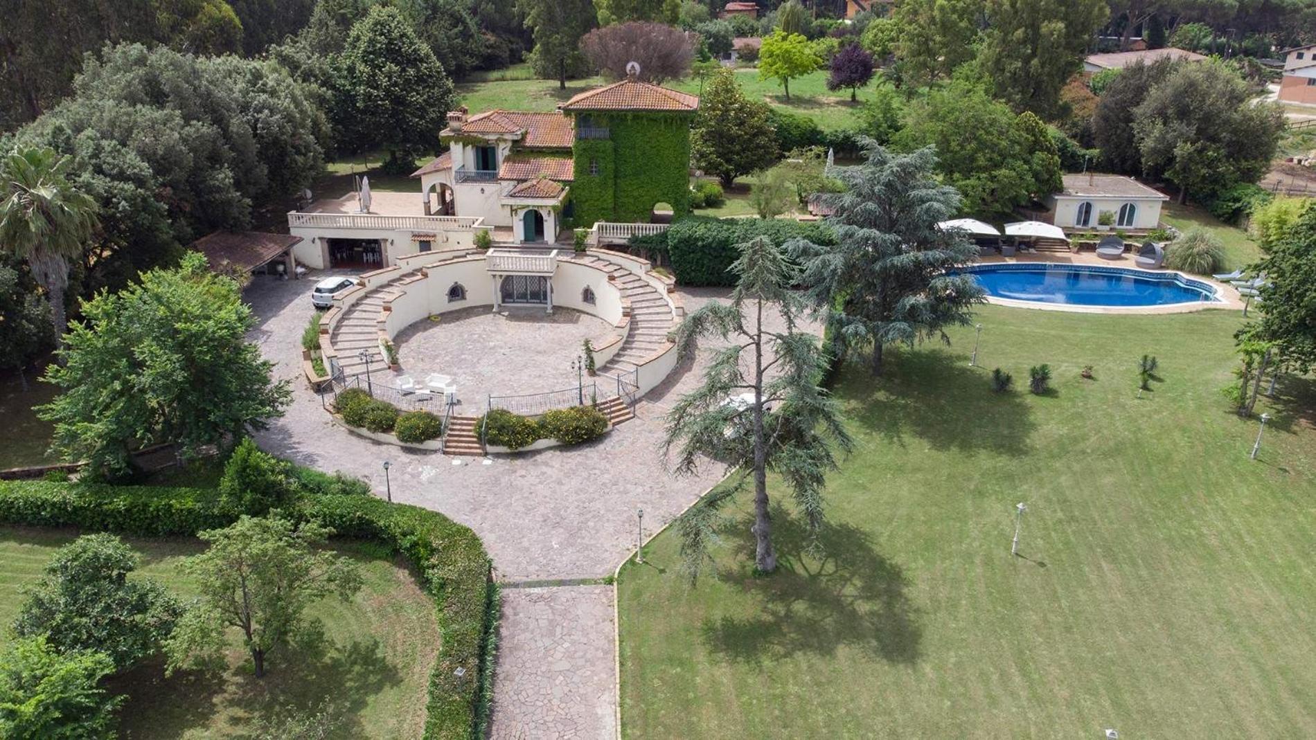 Prestigiosa Villa Con Parco Palestra E Piscina Roma Exterior foto