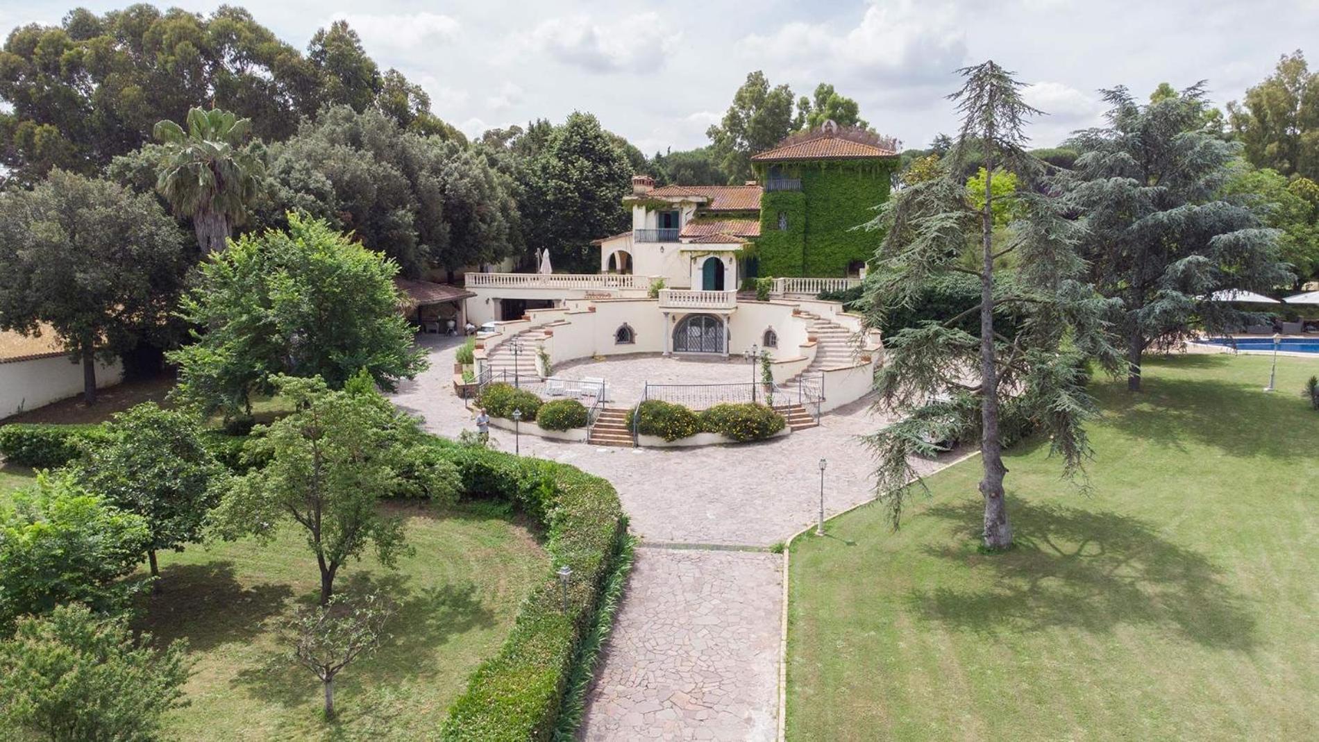 Prestigiosa Villa Con Parco Palestra E Piscina Roma Exterior foto