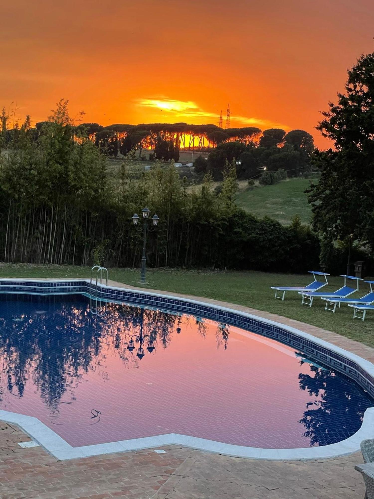 Prestigiosa Villa Con Parco Palestra E Piscina Roma Exterior foto